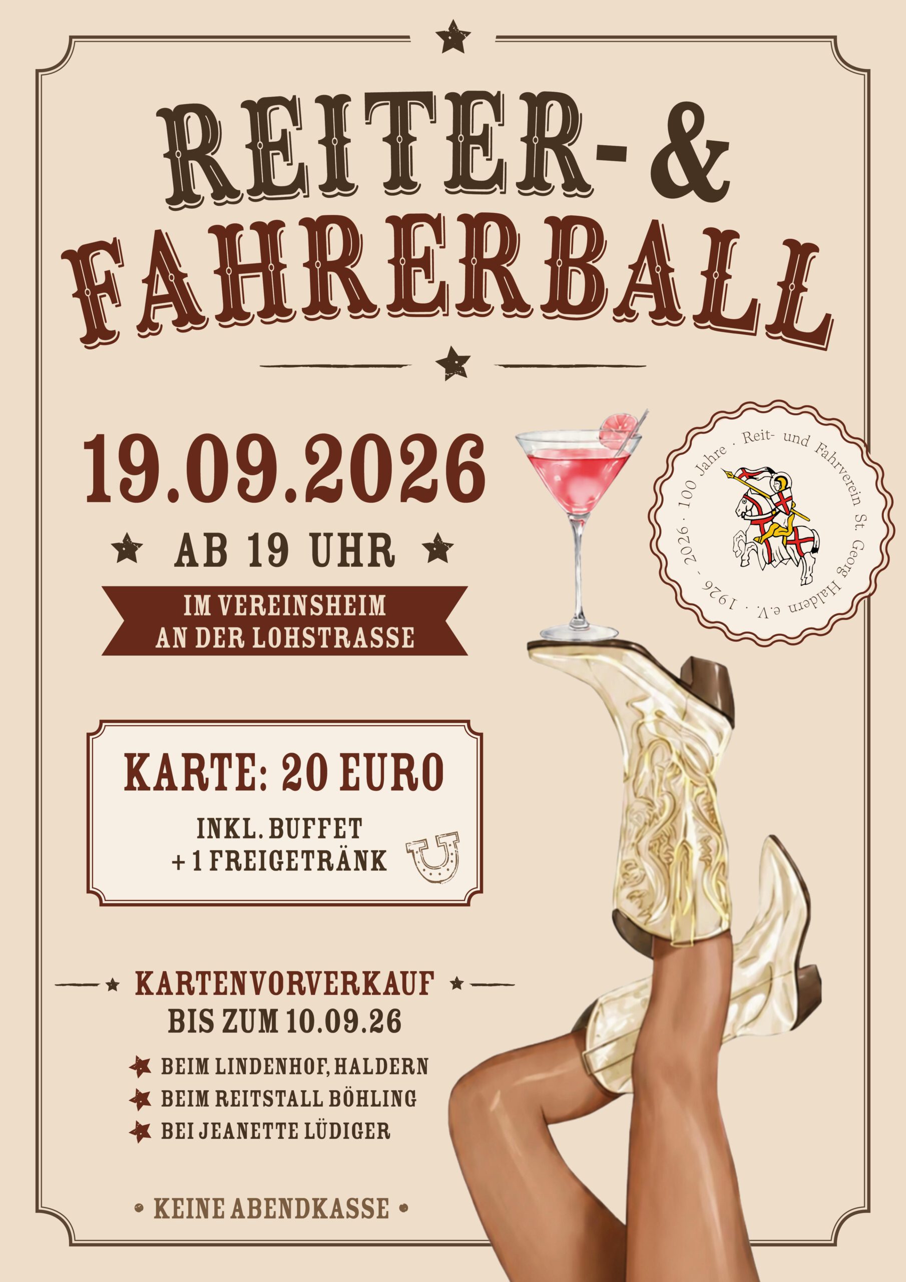 Reiter- und Fahrerball 2026