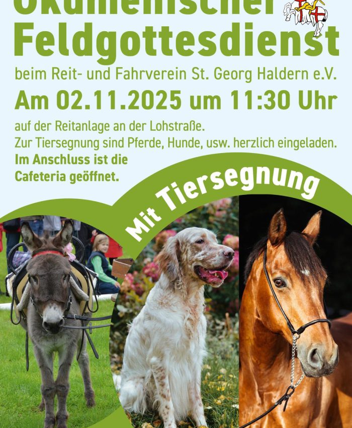 Ökumenischer Feldgottesdienst
